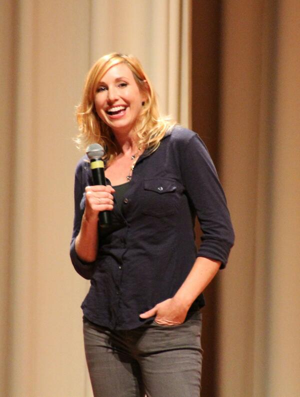 Kari Byron brings science fun, TV tales to Kirbo Center audience