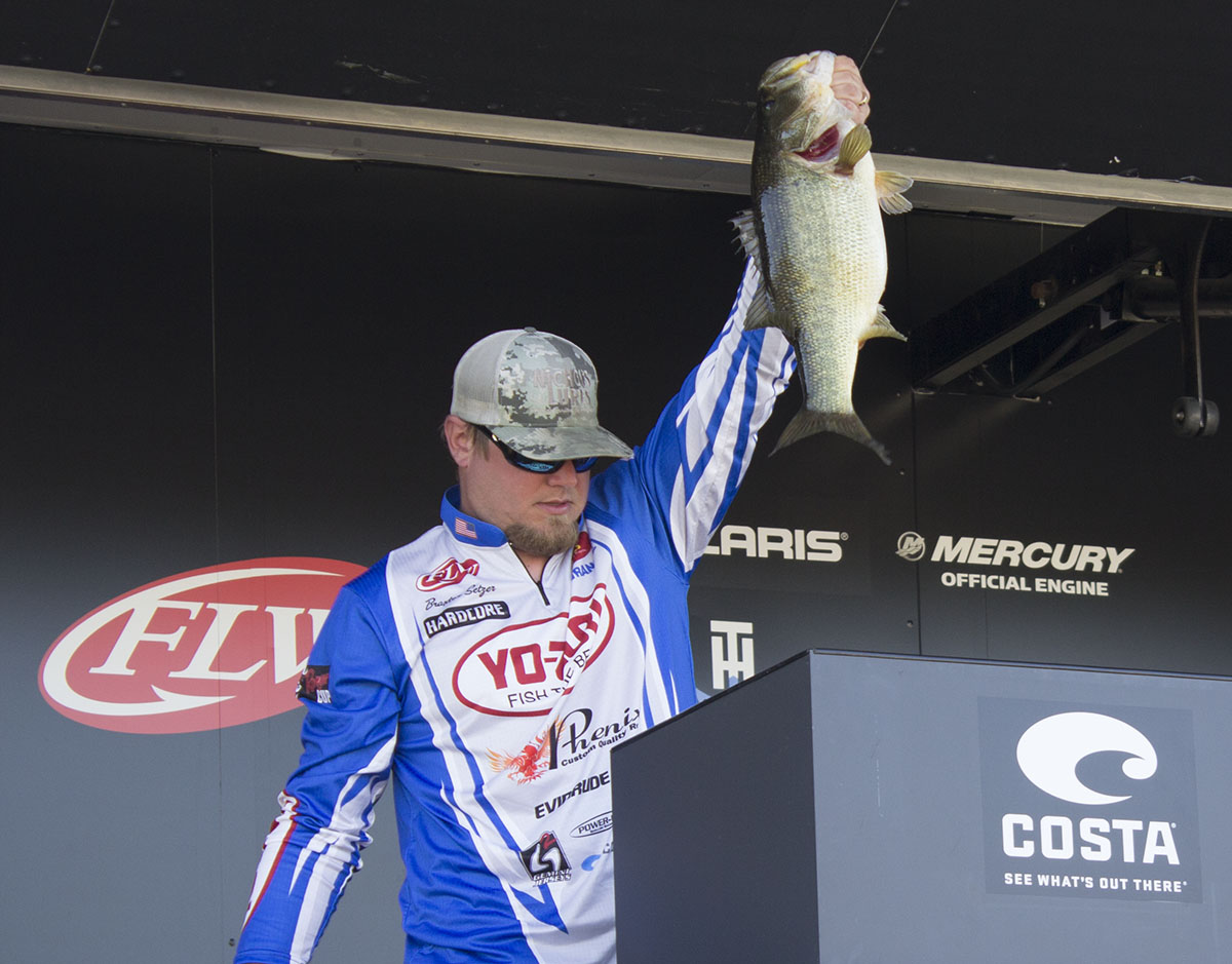 FISHING First WeighIn of the FLW Tournament on Lake Seminole Features